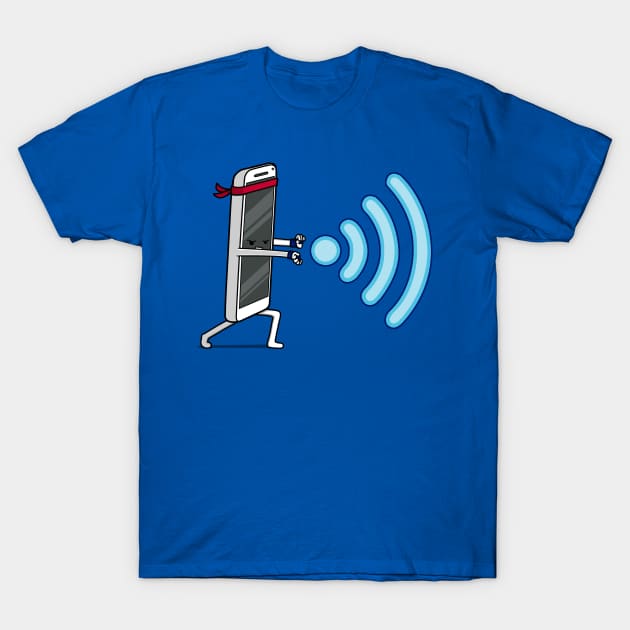 Wi-Fadouken! T-Shirt by Raffiti